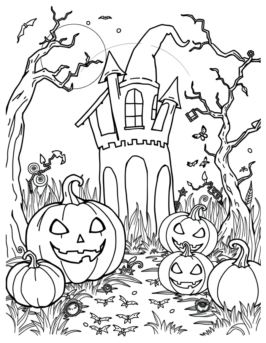 30 free halloween coloring pages pdf png printables 