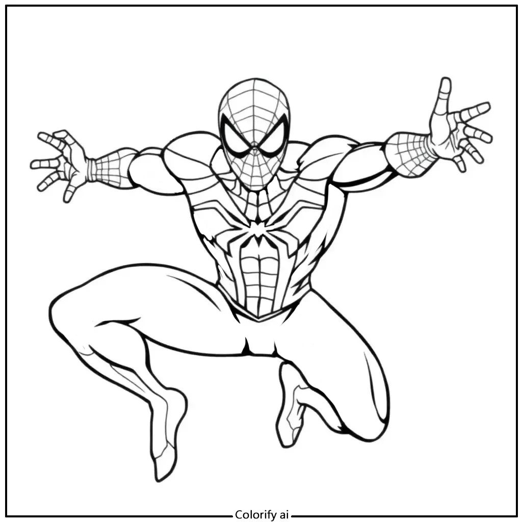 M Spider-Man Giant 11 X 16 Coloring and Activity Book (Value) [Book], image size:1024x1024
